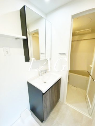 洗面設備　洗面台です。