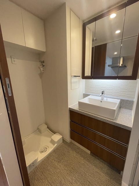 洗面設備　前回募集時撮影２０２２年３月