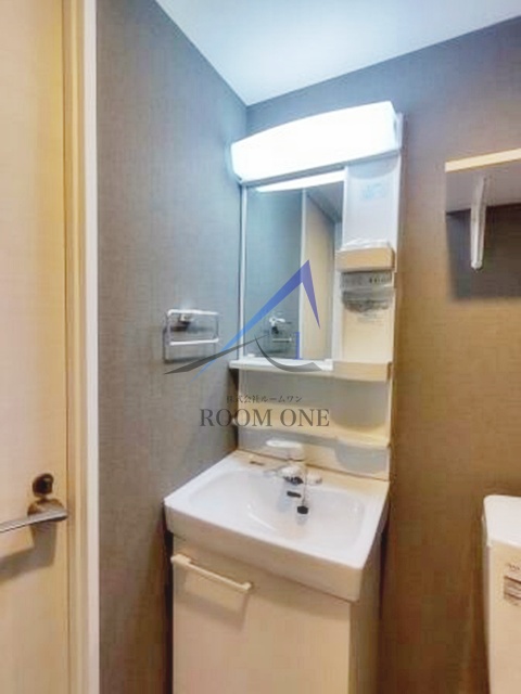 洗面設備　洗面台です。