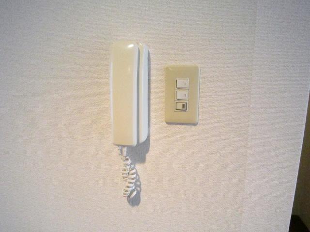 セキュリティ　インターホン付き