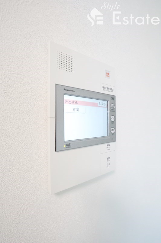 セキュリティ　モニター付きインターホン