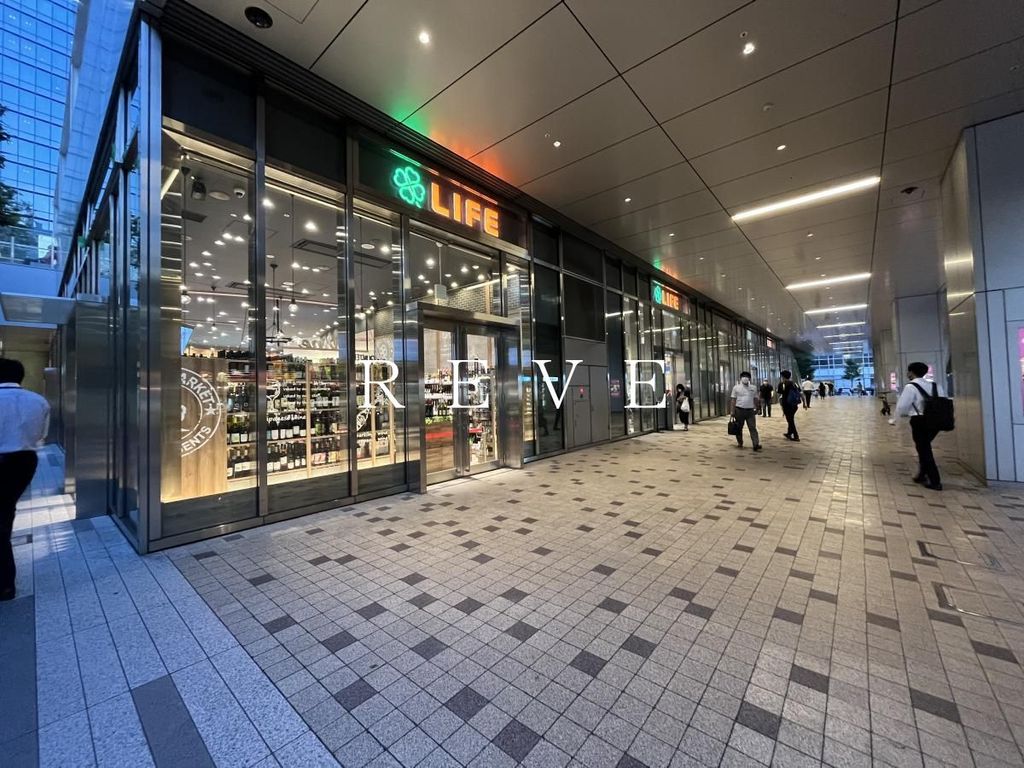 スーパー　ライフムスブ田町店（スーパー）まで1110m