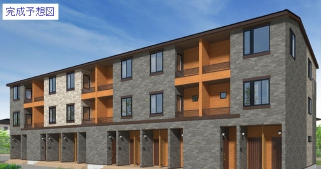 建物外観　完成パース