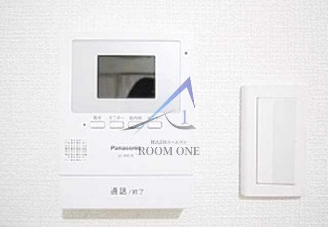 セキュリティ　モニター付きインターホンです。