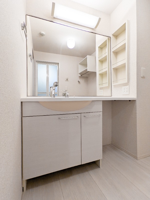 洗面設備　図面と現状に相違がある場合には現状を優先