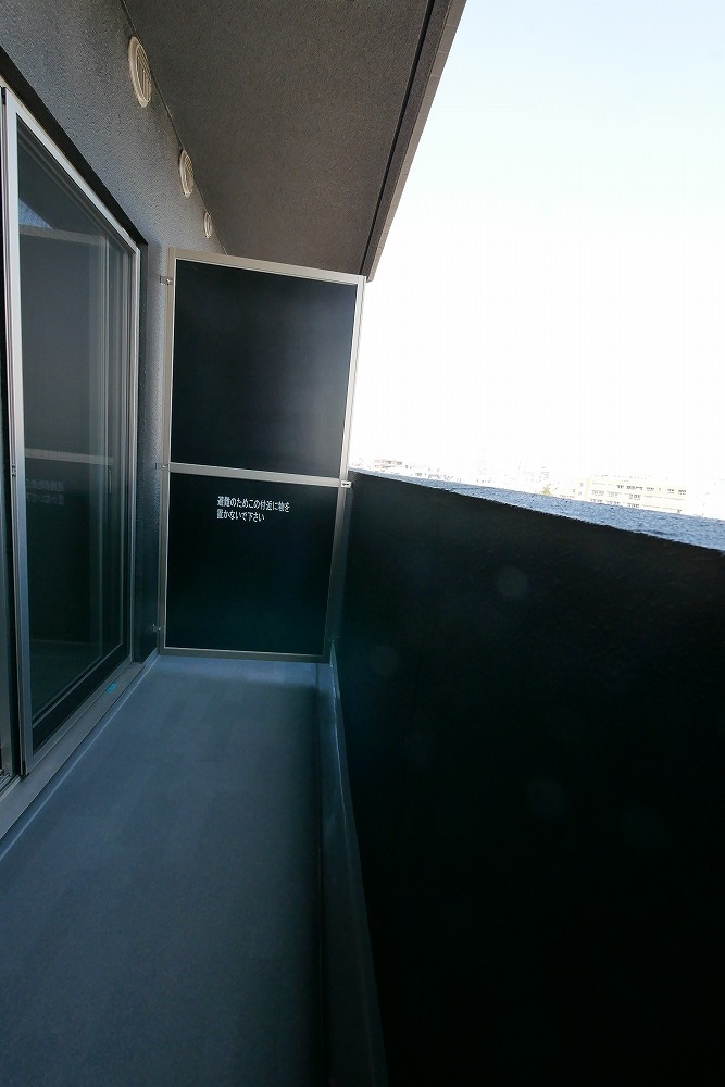 バルコニー　おしゃれな内装です