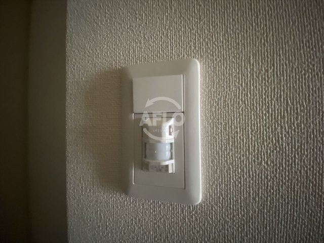 その他　プレサンス上町台クレスト　人感センサーライト