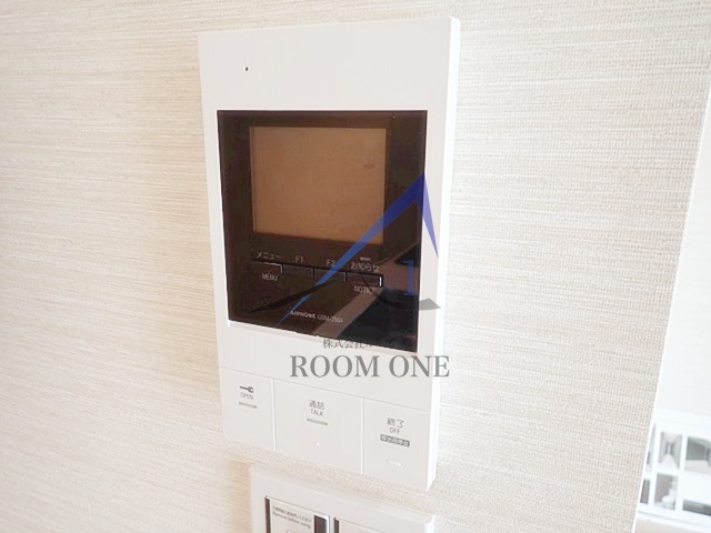 セキュリティ　モニター付インターホンです。