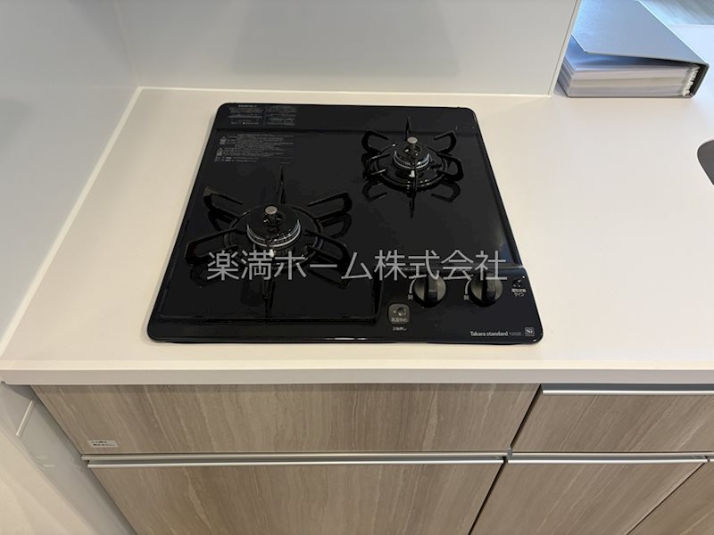 その他　2口ガスシステムキッチン♪