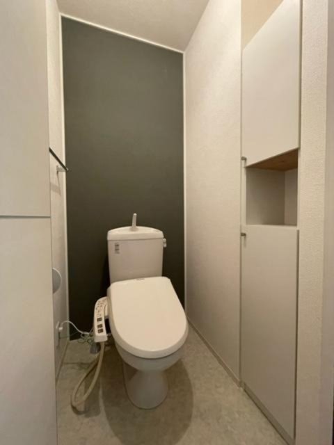 トイレ　同物件別号室の写真です。