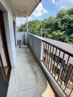 バルコニー　※入居中につきイメージ。