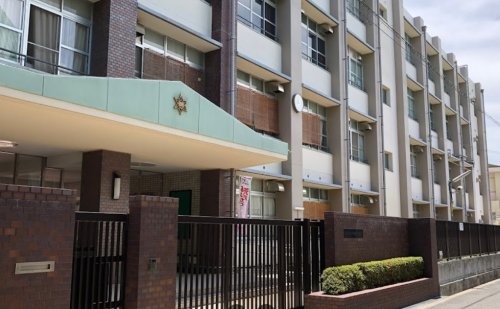 中学校　阿倍野中学校（中学校）まで667m