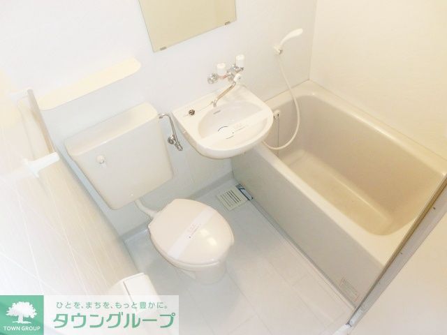 バス・シャワールーム　浴室洗面台有り