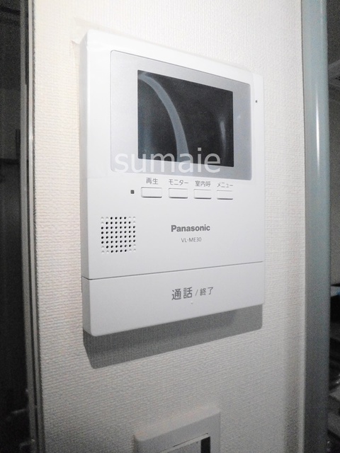 セキュリティ　モニタ付きインターホン完備