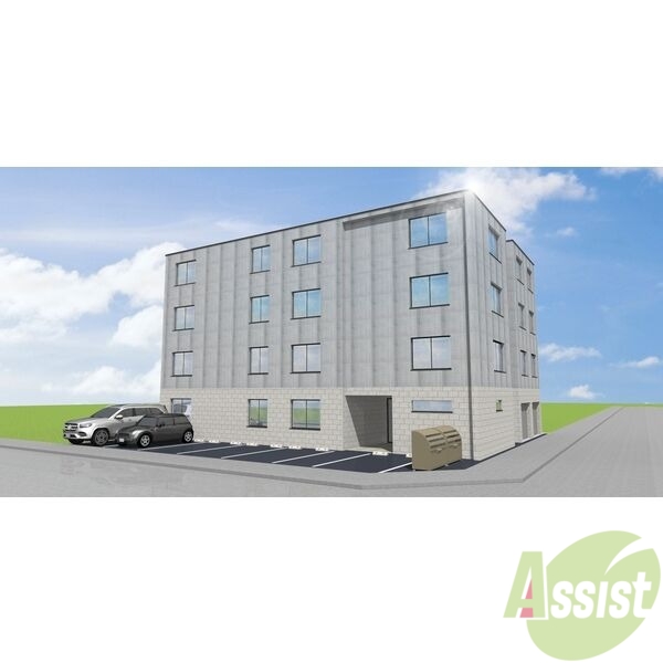 建物外観　完成予想パース　札幌市東区北三十二条「シティプレミア新道東」