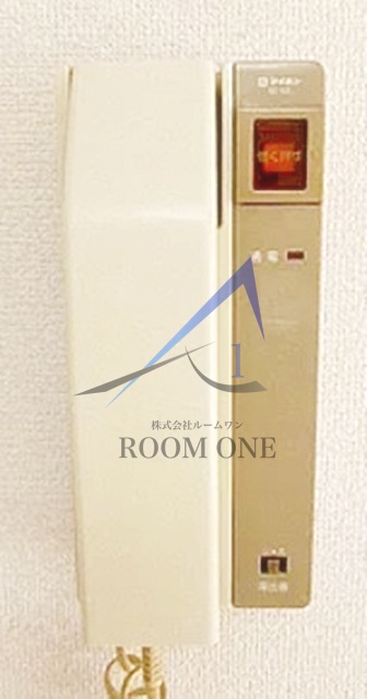 セキュリティ　インターホンです。