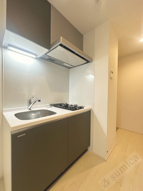 キッチン　２口システムキッチンでお料理楽しく♪♪