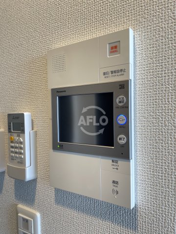 セキュリティ　エステムコート大阪WESTII　モニター付きインターホン