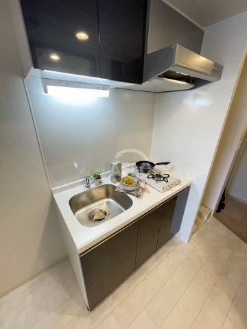 キッチン　エステムコート大阪WESTII　二口ガスキッチン