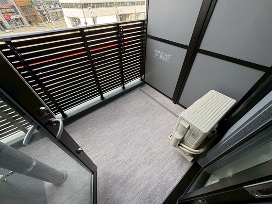 バルコニー　※別部屋の写真です