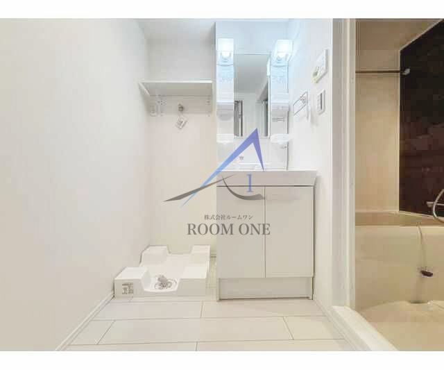 洗面設備　洗面台です。