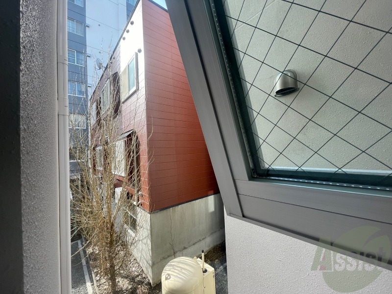 眺望　眺望はこちら。静かな住宅街という印象を受けました。