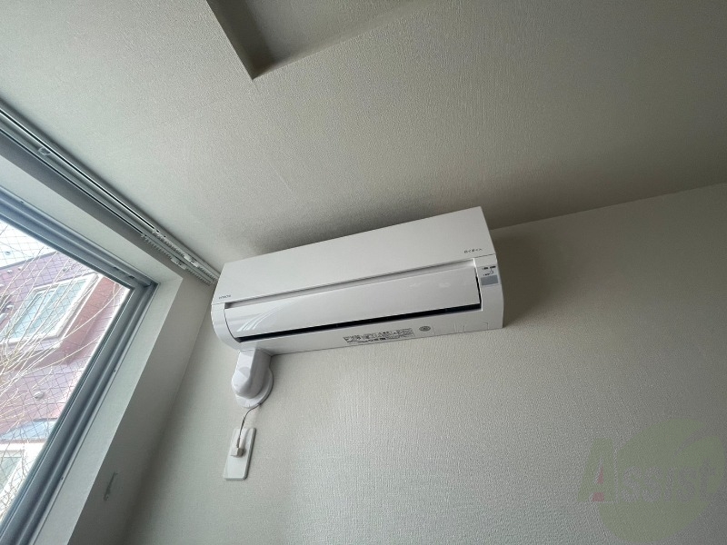 その他設備　こちらはエアコンが設置されております！夏場も快適です！