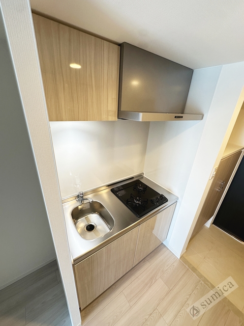 キッチン　２口システムキッチン・お料理もグレードアップ♪♪