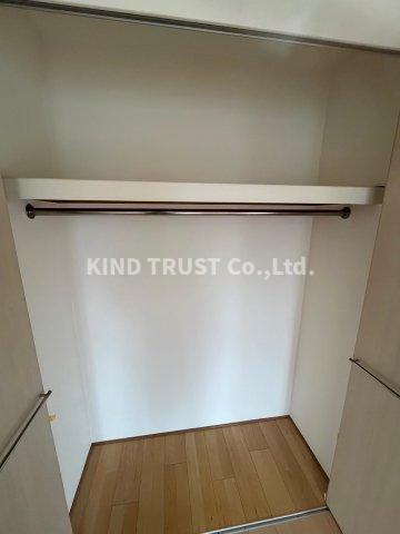 収納　十分な収納スペースがあります