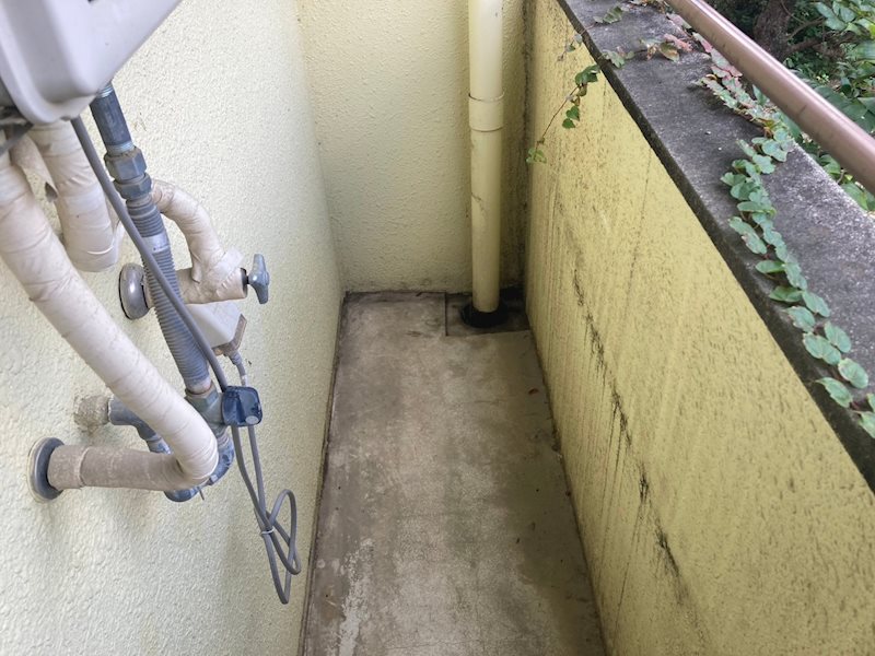 バルコニー　203号室(2024.12.7)