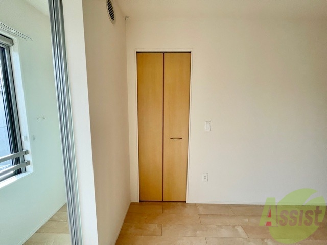 収納　クローゼットになります。中を開けるとどうなっているのでしょう