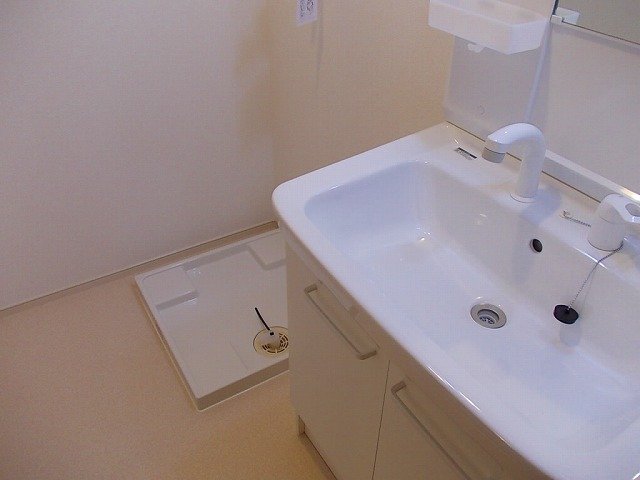 洗面設備　洗面所です