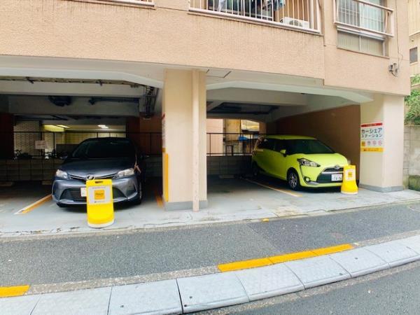 駐車場　車をお持ちの方に嬉しい駐車場付きの物件です