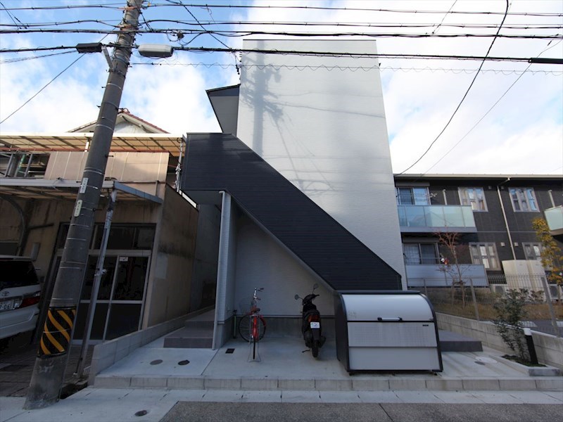 建物外観　外観　デザイナーズ　光インターネット無料