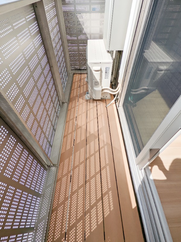 バルコニー　図面と現状に相違がある場合には現状を優先