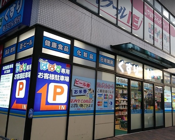 ドラックストア　どらっぐぱぱす武蔵小杉店（ドラッグストア）まで743m