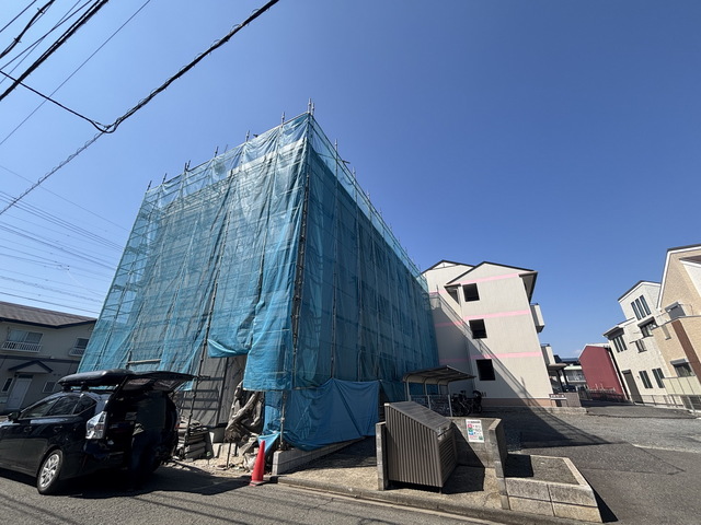 建物外観　～頑張って建築中～