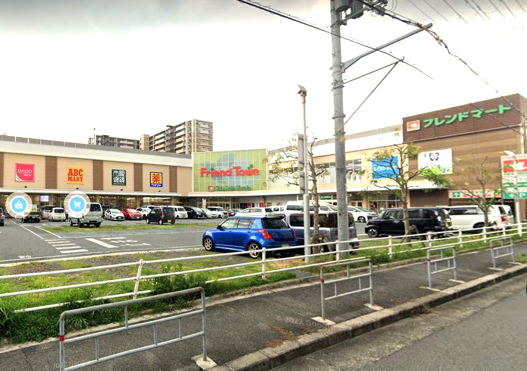 ショッピングセンター　フレンドマート深江橋店（ショッピングセンター）まで711m