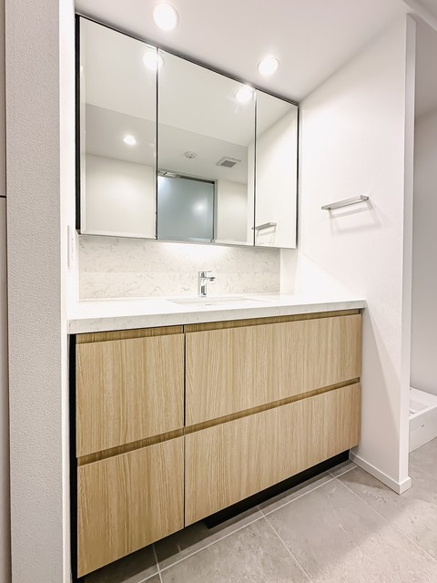 洗面設備　※写真は同タイプ住戸です。