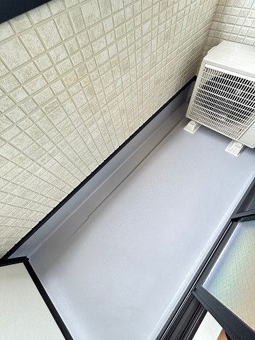 バルコニー　陽当たり良好なバルコニーです