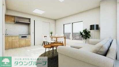 キッチン　*施工中、イメージ図