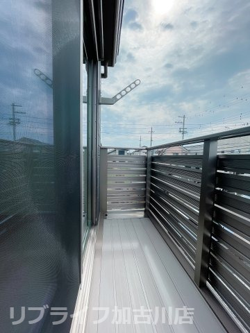 バルコニー　写真は202　左右反転