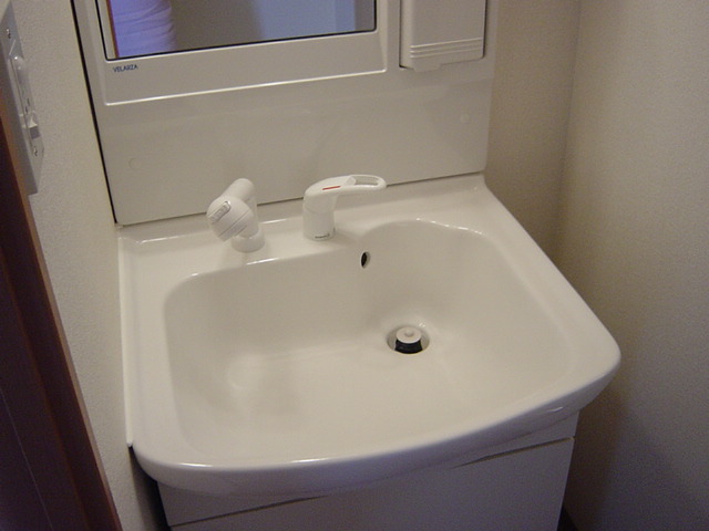 洗面設備　洗髪洗面化粧台