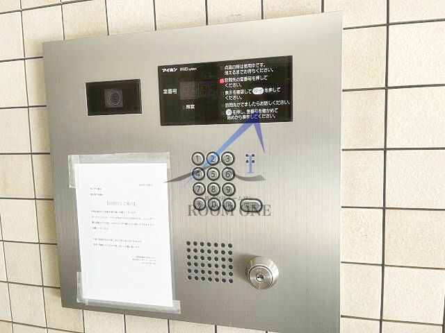 セキュリティ　オートロックです。