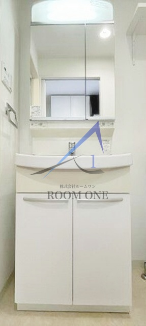 洗面設備　洗面台です。