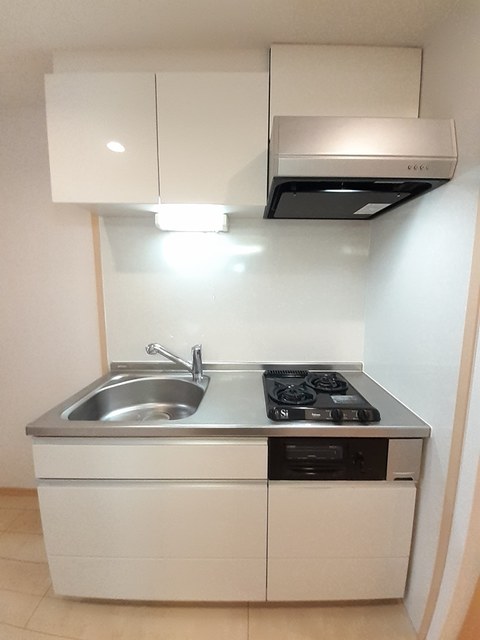 キッチン　★使いやすい二口コンロ、システムキッチン★