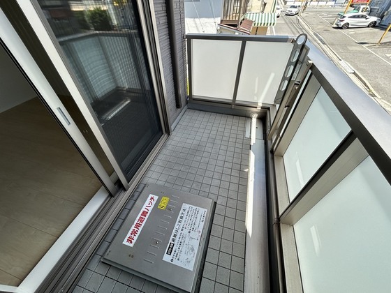 バルコニー　※別部屋の写真です