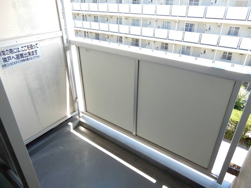 バルコニー　ビレッジハウスの同一物件・同一タイプの間取りの写真です