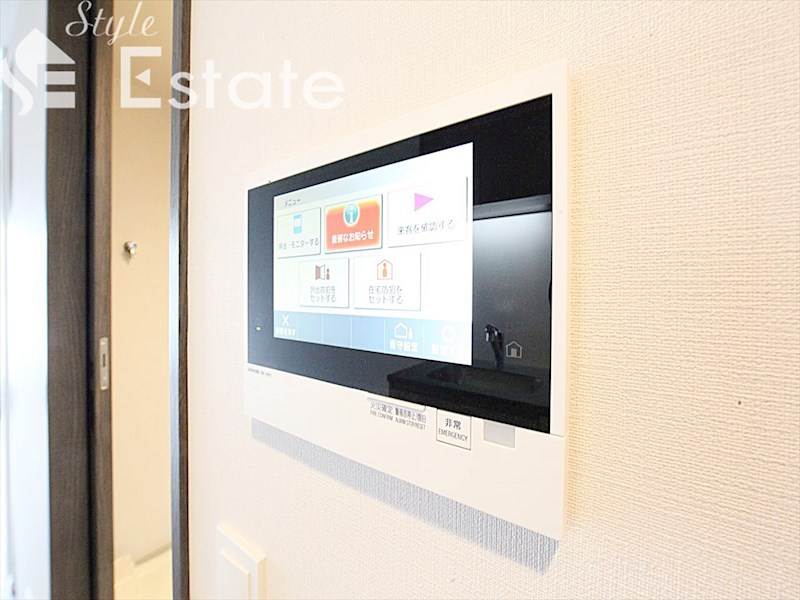 セキュリティ　モニター付きインターホン