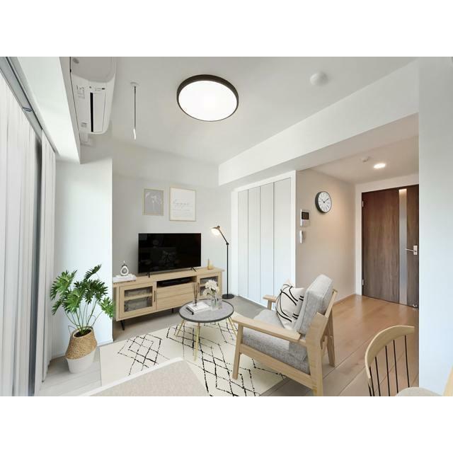 居室・リビング　家具・調度品等はCG 加工です。実際の賃貸住居 には含まれま